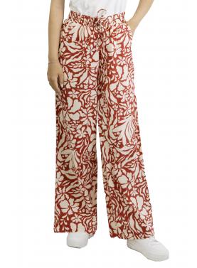 Pantalone fantasia con elastico e laccio Only